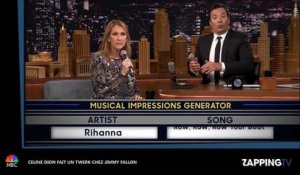 Rihanna : Céline Dion twerke sur Work chez Jimmy Fallon (Vidéo)