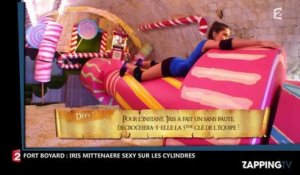 Fort Boyard - Iris Mittenaere sexy : Son décolleté fait sensation sur les cylindres (Vidéo)