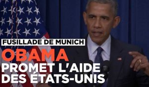 Fusillade de Munich : Obama promet l'aide des États-Unis