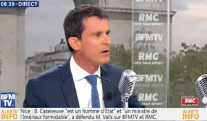Manuel Valls dénonce une polémique «purement politique»