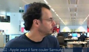 Le 11h02 : Apple peut-il faire couler Samsung