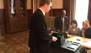 Nouveau système de vote électronique tactile à Saint-Gilles