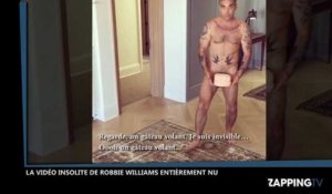 Robbie Williams entièrement nu sur Instagram, la vidéo buzz !