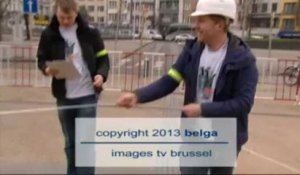 Le premier championnat de Belgique de lancer de décodeurs