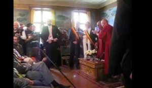 Viste du Dalaï-Lama à Huy