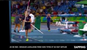 JO de Rio 2016 : Renaud Lavillenie rate la médaille d'or et se fait huer par la foule (Vidéo)