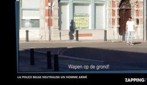 Un homme armé sème la panique en Belgique, la police lui tire dessus (Vidéo)