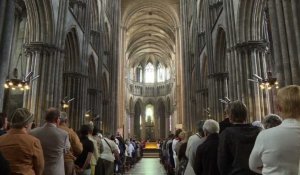 Rouen: Catholiques et musulmans assistent ensemble à une messe