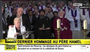 Hommage au père Hamel : l'hommage de la soeur du père Hamel