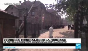 Journées Mondiales de la Jeunesse : le pape François en visite au camp d'extermination d'Auschwitz-Birkenau