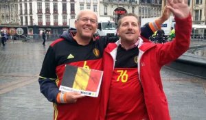 Pays de Galles-Belgique: les supporters belges chantent "Bye bye Gareth Bale"