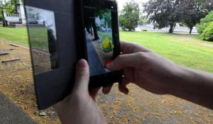 Pokémon Go - Capture d'un Pokémon à Huy