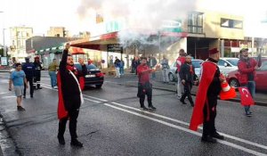 Les supporters turcs défilent dans les rues de Verviers