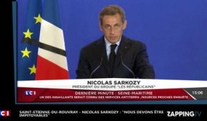 Saint-Etienne-du-Rouvray - Nicolas Sarkozy: "Nous devons être impitoyables"