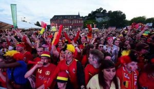 Suède-Belgique, quelle ambiance à Namur!