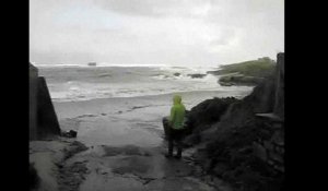 Finistère: ils manquent de se noyer suite à la tempête