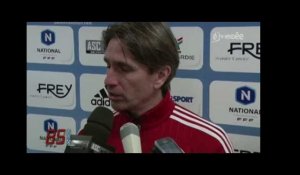 Les Herbiers vs Amiens (2-2) : Interview de Franck Rizzetto