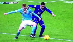 Manchester City - Everton: la blessure de Kevin De Bruyne, sorti sur civière
