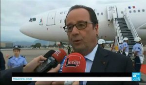 Rio 2016 : François Hollande à Rio pour soutenir la candidature de Paris aux JO 2024