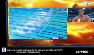 JO de Rio 2016 : Laure Manaudou en larmes en direct après la défaite de Florent Manaudou (Vidéo)