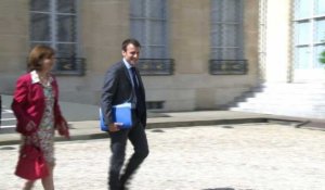 Conseil des ministres au lendemain du meeting d'Emmanuel Macron