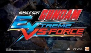 Mobile Suit Gundam Extreme Vs. Force - Bande-annonce de lancement