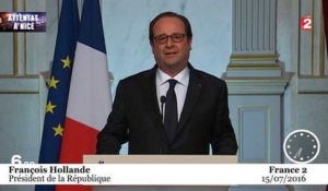 François Hollande : «J'ai décidé que l'état d'urgence serait prolongé de trois mois»