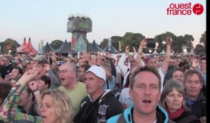 Vieilles Charrues 2016. Les Insus mettent le feu à Kerhampuilh !