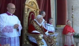 Le pape lance un message de paix