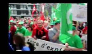12.000 enseignants manifestaient ce jeudi 5 mai dans les rues de Liège