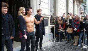 Ouverture du magasin Abercrombie and Fitch Bruxelles