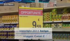 Des produits plus chers en Belgique