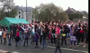 Flash mob à Philippeville
