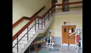 Les salles de sport de la prison d'Arlon