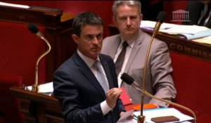 A l'Assemblée, échange tendu entre Wauquiez et Valls
