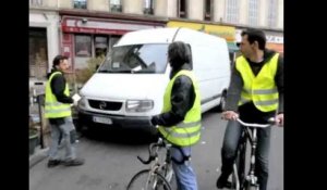 A Marseille; les cyclistes mettent des PV