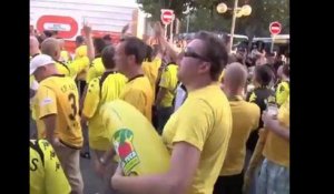La marée jaune du Borussia débarque au Vélodrome