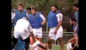 Reprise de l'entraînement de Jonah Lomu