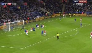 Le but de Jamie Vardy (Leicester) qui dépasse le record de Van Nistelrooy