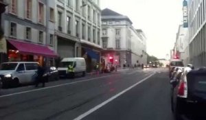 Une fuite de gaz bloque la rue Royale à Bruxelles