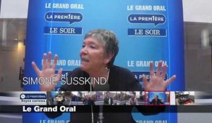 Le grand oral Le Soir/RTBF avec Simone Susskind