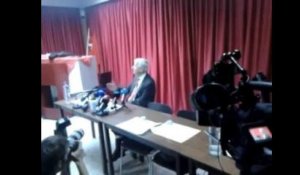 Molenbeek: conférence de presse de Philippe Moureaux