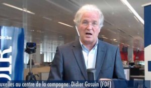 Bruxelles au centre de la campagne  : Didier Gosuin (FDF)