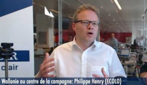 La Wallonie au centre de la campagne : Philippe Henry (ECOLO)