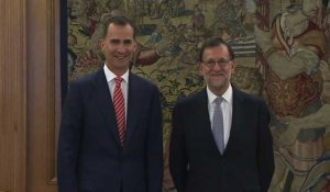 Le roi d'Espagne a demandé à Rajoy de former un gouvernement