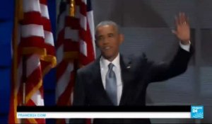 Barack Obama à la Convention Démocrate : "il faut voter pour Hillary Clinton !"