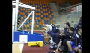 L'équipe de Mons-Hainaut à l'entraînement