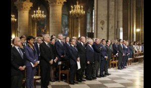 Cérémonie d'hommage au prêtre assassiné à Notre-Dame-de-Paris