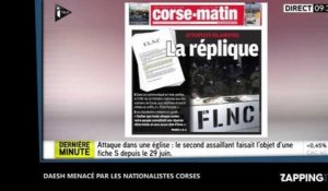 Corse : Le FLNC du 22 octobre menace Daesh et met en garde l'Etat Français (Vidéo)
