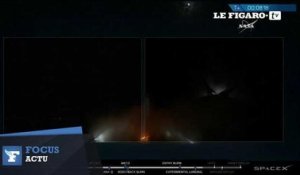 La fusée de SpaceX réussit son atterrissage